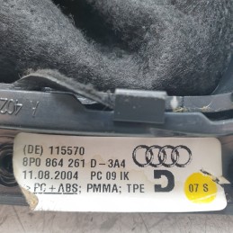 8p0864261 Cuffia leva cambio pomello Audi A3 2.0D 103kw BKD 2004