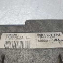 7700111772 Centralina ecu motore Renault Scenic 1.6 b 1999-03 S115300121 H0M7700875745