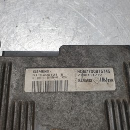 7700111772 Centralina ecu motore Renault Scenic 1.6 b 1999-03 S115300121 H0M7700875745