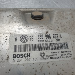 036906032L Centralina ecu motore Volkswagen Golf IV 1.4 Benz 55kw AXP 2001 0261207189