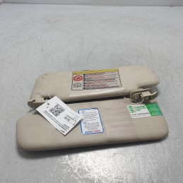 735755396 Alette coppia pantine parasole dx e sx Fiat 500 312 1.2 benz 51kw 169A4000 2009 735734945