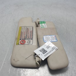 735755396 Alette coppia pantine parasole dx e sx Fiat 500 312 1.2 benz 51kw 169A4000 2009 735734945