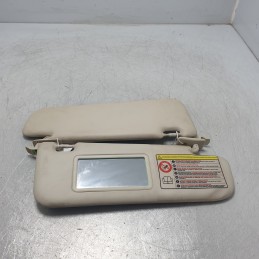 735755396 Alette coppia pantine parasole dx e sx Fiat 500 312 1.2 benz 51kw 169A4000 2009 735734945