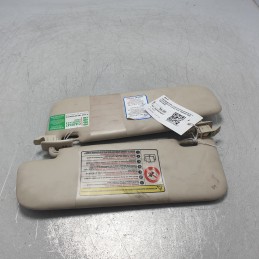 735755396 Alette coppia pantine parasole dx e sx Fiat 500 312 1.2 benz 51kw 169A4000 2009 735734945