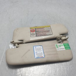 735755396 Alette coppia pantine parasole dx e sx Fiat 500 312 1.2 benz 51kw 169A4000 2009 735734945