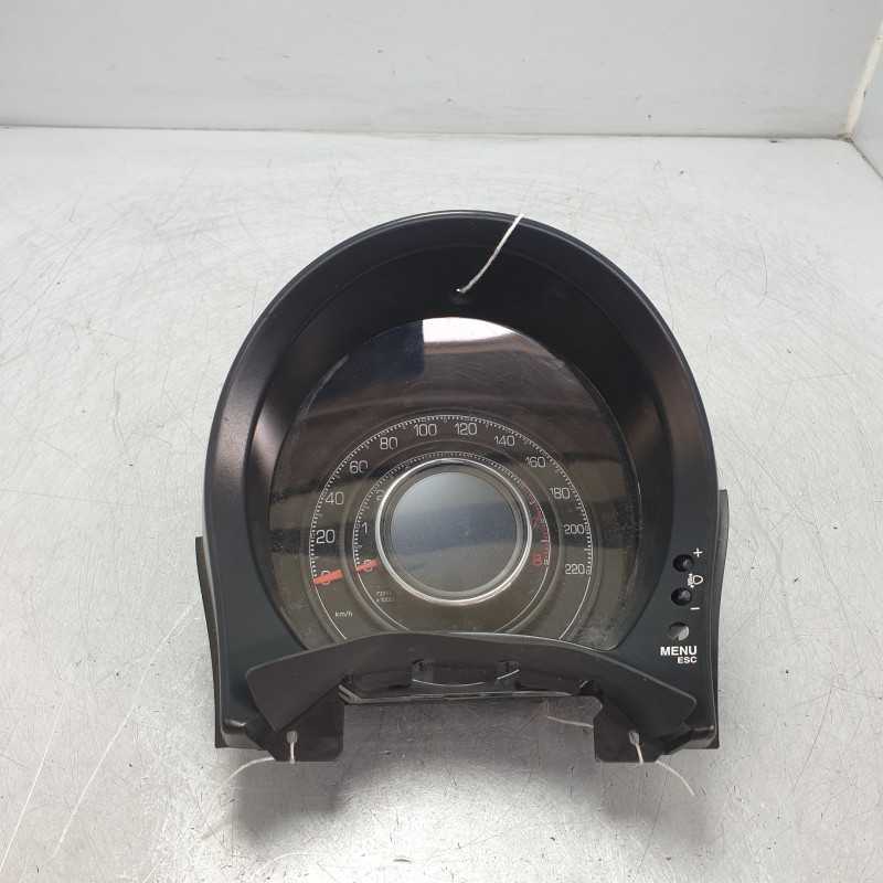 735590739 Quadro strumenti contachilometri Fiat 500 312 1.2 benz 51kw 169A4000 2009