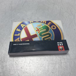 Libretto manutenzione ed uso Originale Alfa Romeo 147 937 2000-10