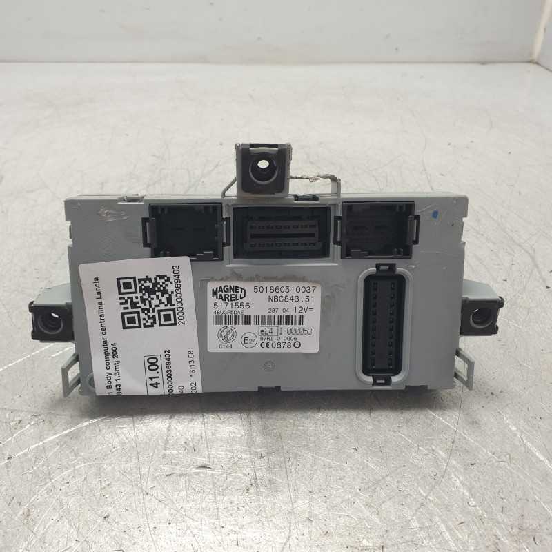 51715561 Body computer centralina Lancia Ypsilon 843 1.3mtj 2004