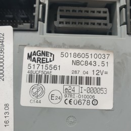 51715561 Body computer centralina Lancia Ypsilon 843 1.3mtj 2004