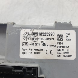 00518525990 Scatola portafusibili fusibiliera Fiat 500 312 1.2 benz 51kw 169A4000 2009