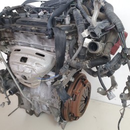Motore compreso di cablaggio Toyota Yaris XP9F 1.3 benz 74kw 1NRFE 2010