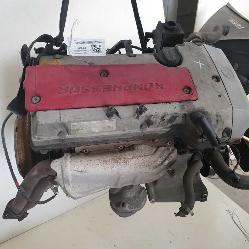 Motore nudo senza collettori e iniettori Mercedes classe C W203 S202 CLK 2.0 BENZ 141KW 193CV 111944 1997-02