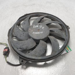 9643386780 Elettroventola motore Peugeot 206 CC 1.4B 2002