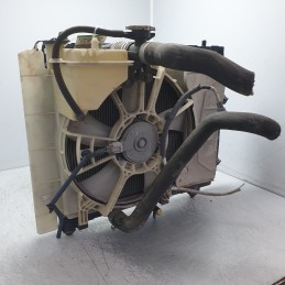 167110N011 elettroventola radiatore condensatore A/C Toyota Yaris JPP 1.4 D-4D 1999-05 ATTENSIONARE FOTO