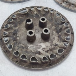 SET 3 PEZZI COPRI CERCHIO COPPA COPPETTA BORCHIA 13 FIAT SEICENTO 1998 