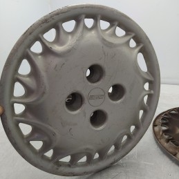 SET 3 PEZZI COPRI CERCHIO COPPA COPPETTA BORCHIA 13 FIAT SEICENTO 1998 