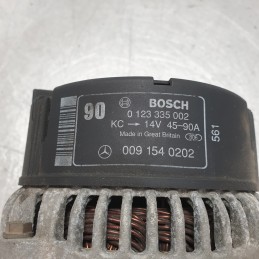 0091540202 Alternatore bosch 14v 45-90A Mercedes classe C180 W202 1.8 BENZ 111920 122CV 90KW 1993-00 0123335002