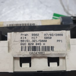 6Q0820045H Comando clima a/c aria condizionata Volkswagen Fox 1.4 tdi 75cv 2005