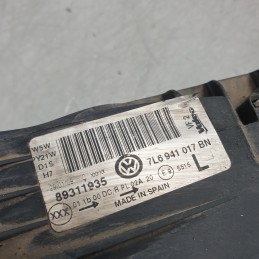 7L6941017BN faro fanale proiettore VW Touareg 7L 2002-10 anteriore SX sinistro Valeo