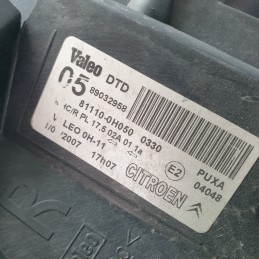 81110-0H050 Faro fanale proiettore frontale dx Citroen C1 2008 1 GANCIO ROTTO 89032958