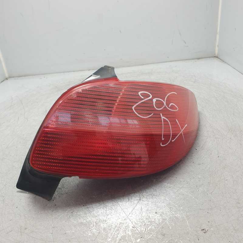 6351P1 faro fanale stop Peugeot 206 MK1 1998 posteriore destro DX