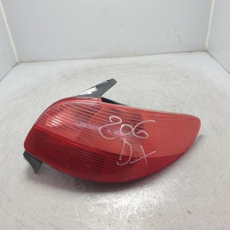6351P1 faro fanale stop Peugeot 206 MK1 1998 posteriore destro DX