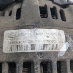 1M5T10300BD Alternatore 90A Ford Focus 1.8 ffda 2004 1450641