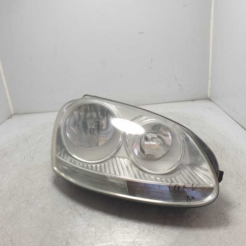 1K6941030P Faro fanale proiettore luci frontale dx Volkswagen Golf V 2003-08 GANCI ROTTI