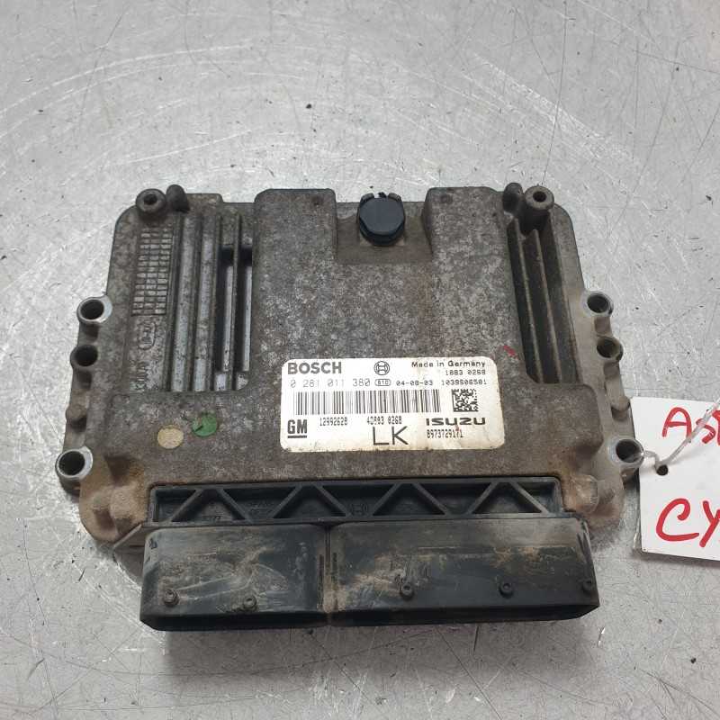 12992628 Centralina modulo ecu motore Opel Astra H 1.7d 74kw Z17DTH 2004 0281011380 8973729171