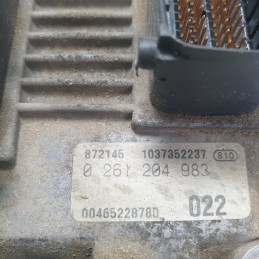 00465228780 Centralina ecu motore  Fiat Punto 188 1.2 benz 59kw 188A5000 1999 0261204983