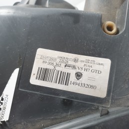 89006365 Faro fanale proiettore luci frontali ant sx Lancia Phedra 2002-11 1 gancio rotto 1494332080