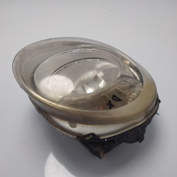 46540711 faro fanale proiettore Fiat 500 312 2007-14 anteriore DX destro supporti danneggiati