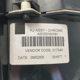 A2C53163181 Quadro strumenti contachilometri Jeep Cherokee KJ 4X4 2005-08 P56044878AC