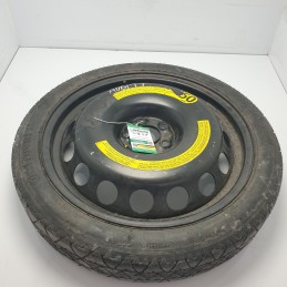1J0601027M ruota ruotino di scorta Audi TT 8N MK1 1998-06 pneumatico Continental 125/70 R 18 5 fori ET38 3,5Jx18 H2