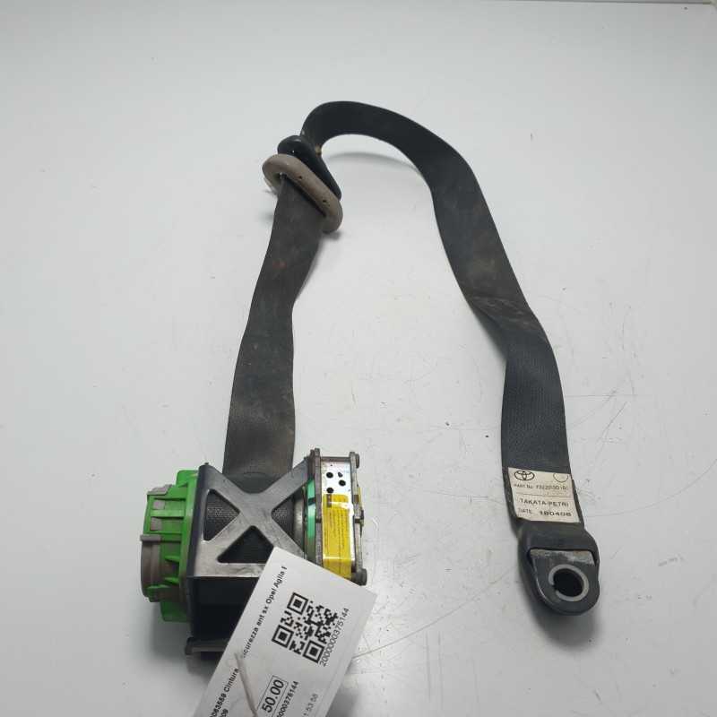 3063559 Cintura di sicurezza ant sx Opel Agila B 2009