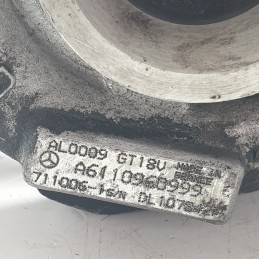 A6110960999 Turbo turbina turbocompressore Mercedes classe C 220 VITO W203 CLK 2000-09 GARRETT AL0009 GT18V 