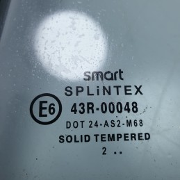 0000557V013C41A00 Vetro fisso portiera ant sx Smart Fortwo W450 City-Coupè 1998-07