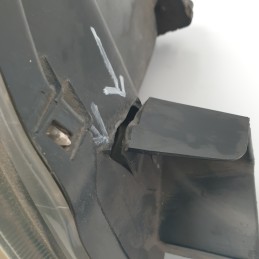 5314980RH Faro fanale proiettore ant dx ganci rotti Mitsubishi Pajero DID 2001-02