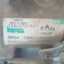 2S6119D629A Compressore clima a/c aria condizionata Ford Fiesta V 1.4d 50kw F6JB 2008