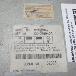 MR490082 caricatore lettore CD Mitsubishi Pajero V60 1999-06 Yokoyama