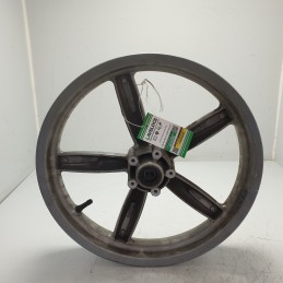 Cerchio in lega 5 razze 16x2.50 Aprilia Scarabeo 200cc 1999-04 ZD4SD anteriore