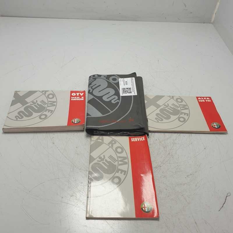 Libretto manutenzione brouchere informative Alfa Romeo GTV Spider Coupè 1997-06