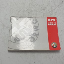 Libretto manutenzione brouchere informative Alfa Romeo GTV Spider Coupè 1997-06