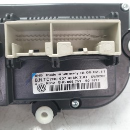 1K0907044CT centralina pannello comandi clima A/C VW Golf VI MK6 Variant SW 1.6 TDI DPF 105 CV 2011 