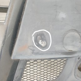 735388353 paraurti anteriore Fiat Doblò 2° serie 2005-10 lievi graffi da usura