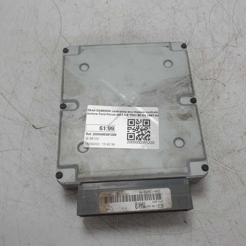 2S4A12A650MA centralina ecu modulo controllo motore Ford Focus MK1 1.8 TDCI 90 CV 1997-04