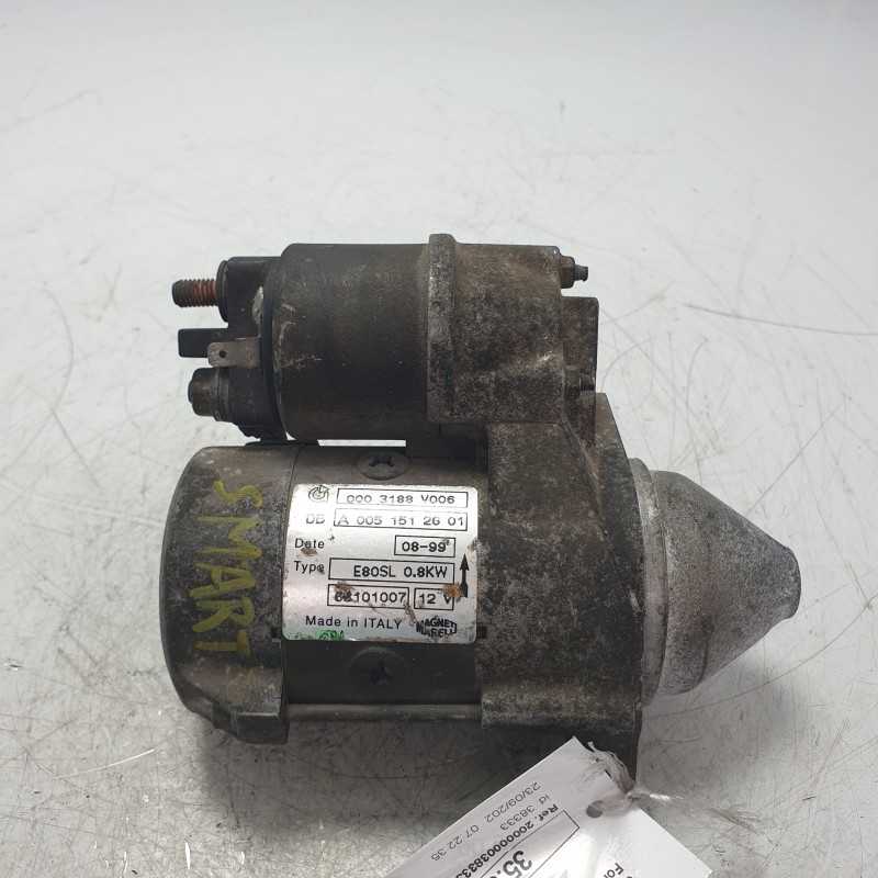 0003188V006 Motorino avviamento Smart Fortwo City-Coupè W450 600 40KW 2002 A0051512601