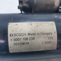 0001108239 Motorino avviamento Bosch Fiat Opel Lancia 1.9 1.6 d 2007-10 