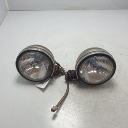 004009R8 coppia fari faretti supplementari per Fuoristrada 4X4 Rally 160mm in acciaio