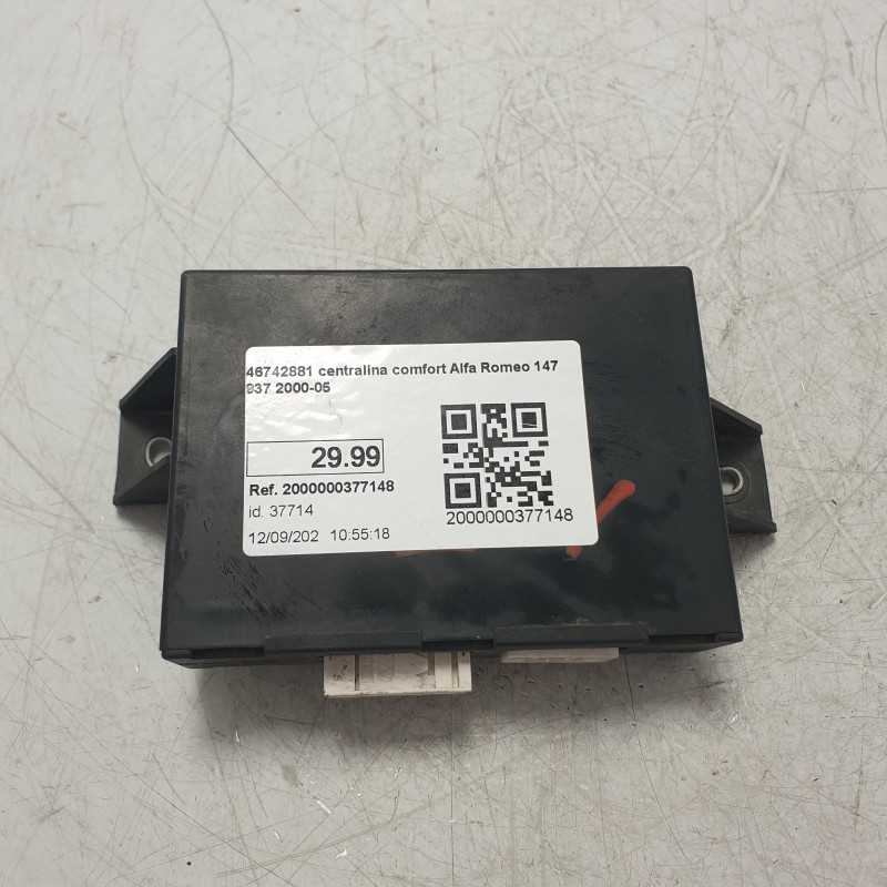 46742881 centralina comfort Alfa Romeo 147 937 2000-05